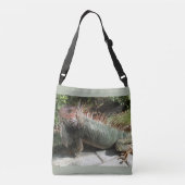 South America Iguana Lizard Foto ontworpen Crossbody Tas (Achterkant)