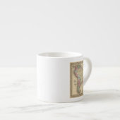 South America Map door Mitchell Espresso Kop (Voorkant rechts)