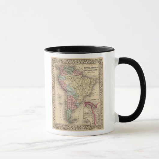 South America Map door Mitchell Mok (Rechts)