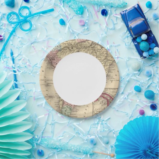 South America Map door Mitchell Papieren Bordje (Feest)