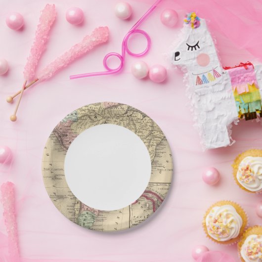 South America Map door Mitchell Papieren Bordje (Feest)