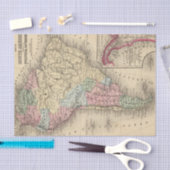 South America Map door Mitchell Tissuepapier (Craft)