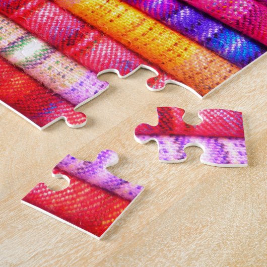 South American Stripe Fabrics Legpuzzel (Zijkant)