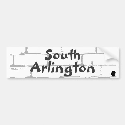 South Arlington Bumpersticker (Voorkant)