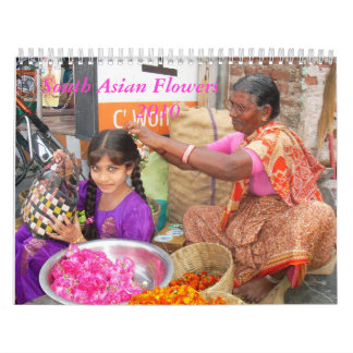 South Asian Flowers Calendar Kalender