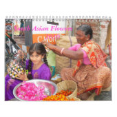 South Asian Flowers Calendar Kalender (Hoes)