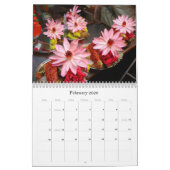South Asian Flowers Calendar Kalender (Feb 2026)