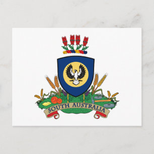 South Australia Coat of Arms Briefkaart