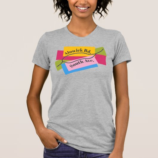 South Ave, Alnwick Rd. Lus Shirt (Voorkant)