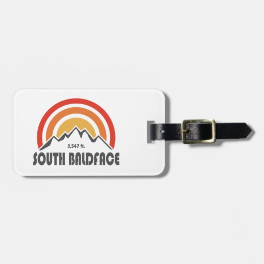 South Baldface New Hampshire Bagagelabel (Voorkant horizontaal)