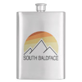 South Baldface New Hampshire Retro Flacon (Voorkant)