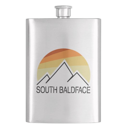 South Baldface New Hampshire Retro Flacon (Voorkant)