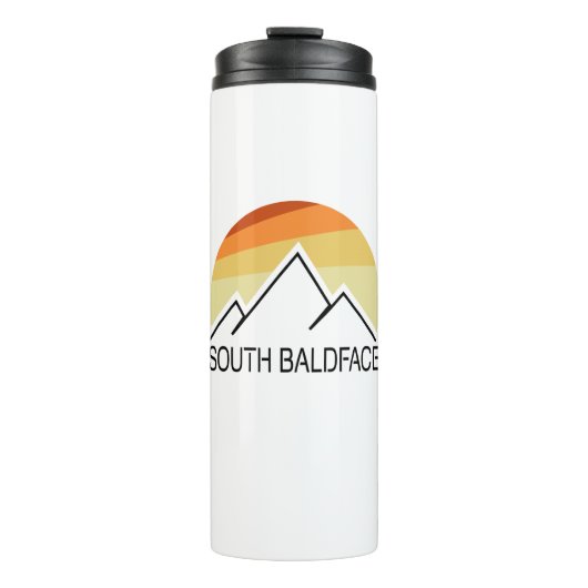 South Baldface New Hampshire Retro Thermosbeker (Voorkant)