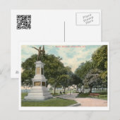 South Battery, Charleston SC 1915  Briefkaart (Voorkant / Achterkant)