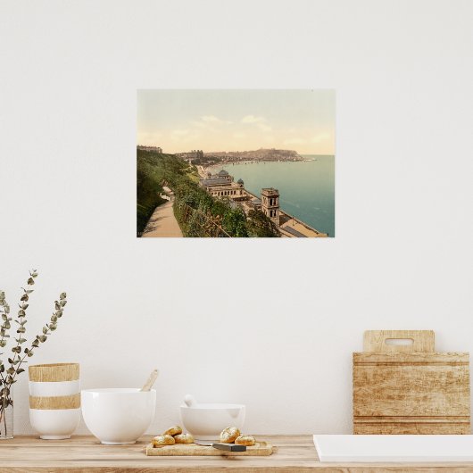 South Bay, Scarborough, Yorkshire, Engeland Poster (Keuken)