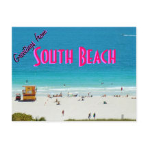~South Beach~ BRIEFKAART