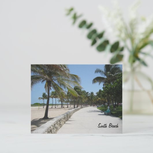 South Beach Briefkaart (Staand voorkant)