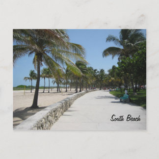 South Beach Briefkaart