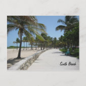 South Beach Briefkaart (Voorkant)