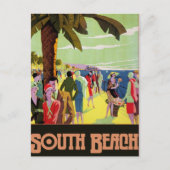 South Beach Briefkaart (Voorkant)