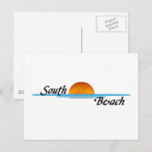South Beach Briefkaart (Voorkant / Achterkant)