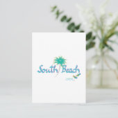 South Beach, FL Briefkaart (Staand voorkant)
