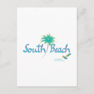 South Beach, FL Briefkaart
