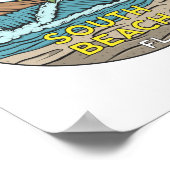 South Beach Florida  Poster (Hoek)