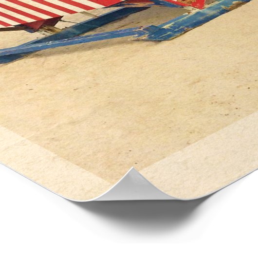  South Beach Florida Poster (Hoek)