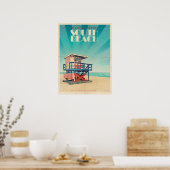  South Beach Florida Poster (Keuken)