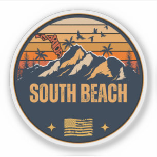South Beach, Florida Sticker