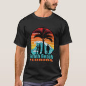 South Beach Florida T-shirt (Voorkant)