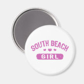 South Beach Girl Magneet (Voorkant / Achterkant)