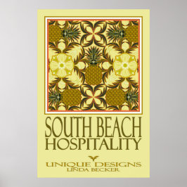South Beach Hospitality Poster