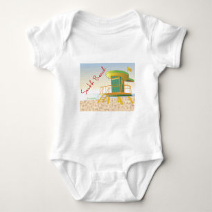 South Beach Lifeguard Station Romper