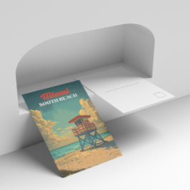  South Beach Miami Briefkaart