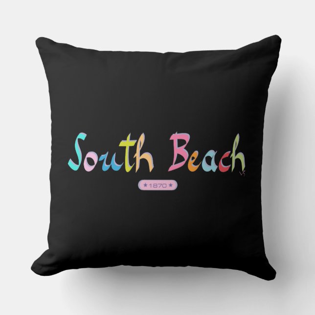 South Beach, Miami FL Kussen (Voorkant)