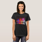 South Beach, Miami, Florida Art Deco T-Shirt (Voorkant volledig)