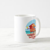 South Beach Miami Florida Koffiemok (Voorkant rechts)