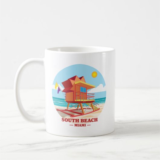 South Beach Miami Florida Koffiemok (Links)