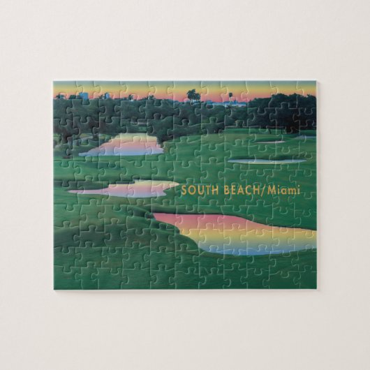 South Beach - Miami GOLF Legpuzzel (Horizontaal)