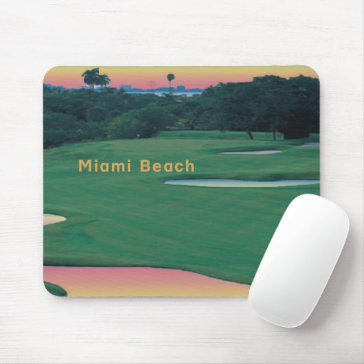 South Beach - Miami GOLF Muismat (Met muis)