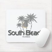 South Beach Miami Gray Palms Muismat (Met muis)