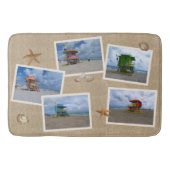 South Beach Miami Lifeguard Towers Badmat (Voorkant)