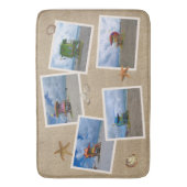 South Beach Miami Lifeguard Towers Badmat (Voorkant Verticaal)