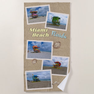 South Beach Miami Lifeguard Towers Strandlaken