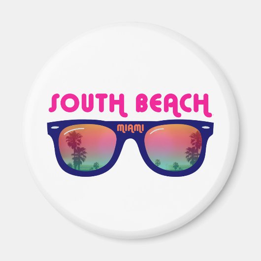 South Beach Miami Magneet (Voorkant)