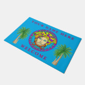 South Beach Miami Medusa deurmat (Schuin)