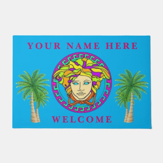 South Beach Miami Medusa deurmat (Voorkant)