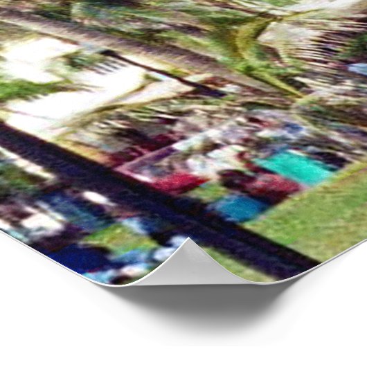 South Beach Miami, Ocean Drive Poster (Hoek)